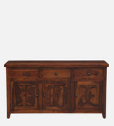 Sheesham Wood Sideboard in Scratch Resistant Honey Oak Finish